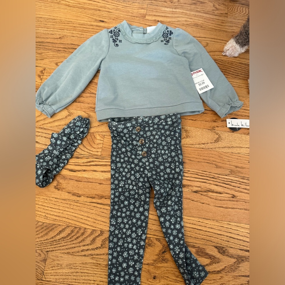 TJ maxx outfit 12 m girl baby outfit